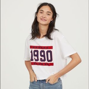 H&M Cropped Tee